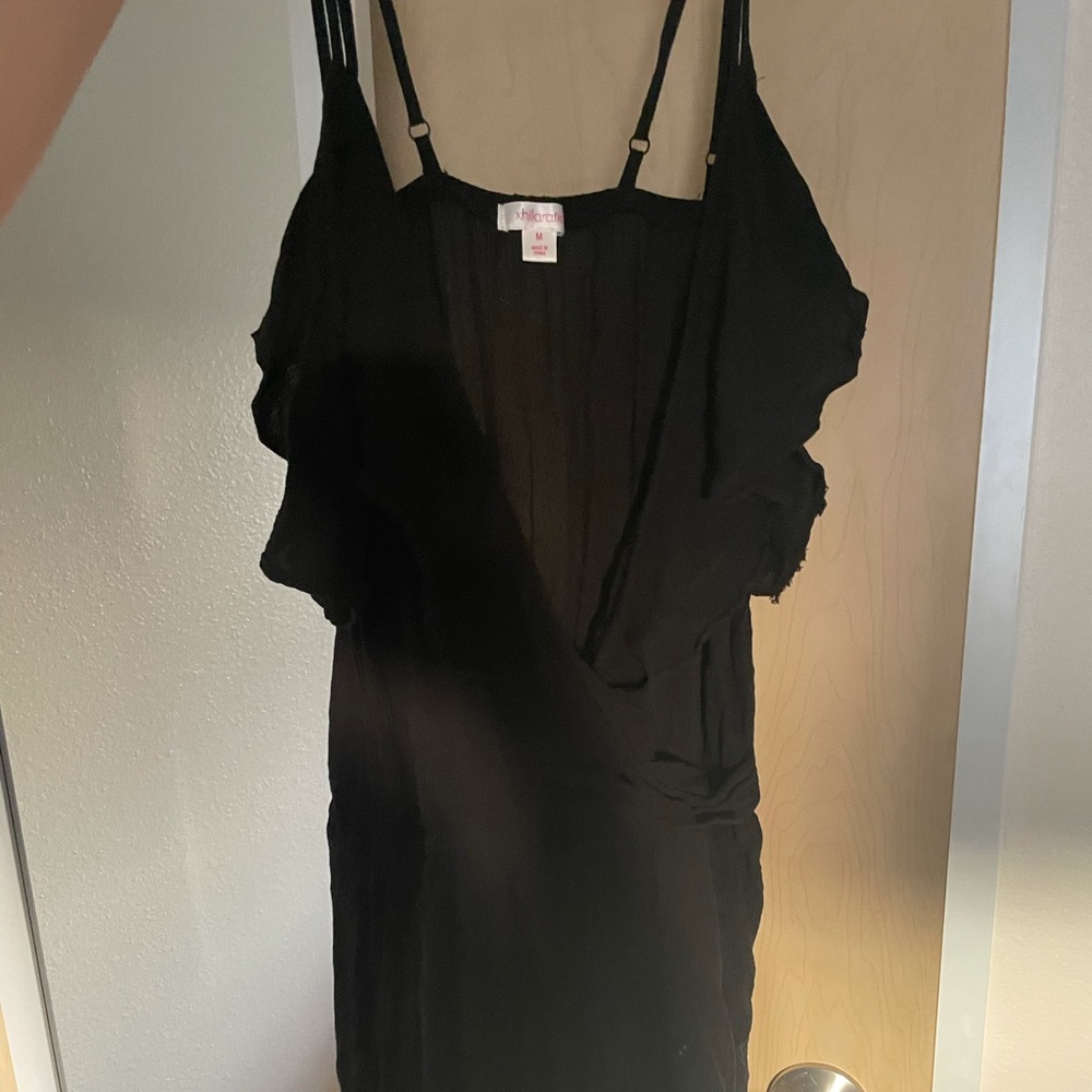 Black Exhilaration Romper Size M
